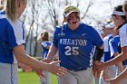 Softball vs JWU  Wheaton College Softball vs Johnson & Wales University. - Photo By: KEITH NORDSTROM : Wheaton, Softball, JWU